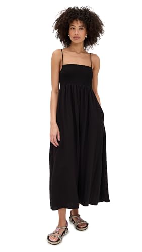 Z SUPPLY Women's Beachside Dress, Black, M