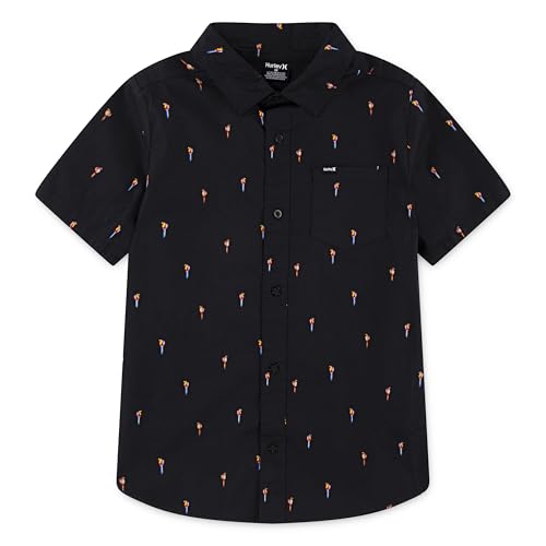 Hurley Woven Button Down Shirt Black