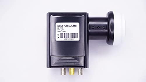 GigaBlue Ultra Unicable SCR-LNB / 24 SCR  2 Legacy UHD 4K multifeed z ochroną przed warunkami atmosferycznymi (24 uczestników + 2 uczestnicy)
