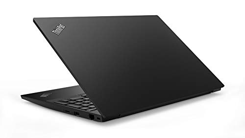 Image of Lenovo 15.6 inch ThinkPad E585 LCD Notebook AMD Ryzen 3 2200U Dual-Core 2Ghz 4GB DDR4 SDRAM 500GB HDD Windows 10 Pro 64-bit (TN) Glossy Black Model 20KV000XUS