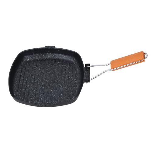 Poêle à griller pour cuisson intérieure au gaz et barbecue