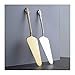 QOXEFPJZ nóż do pizzy Złote Ciasto Łopata Szpatula Pieczenie Ciasto Narzędzia Tort weselny Podawać Barok Party Cake Dekorowanie Shovel Restaurant Silverware (Color : Silver)