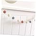 CHILDWEET 2pcs Wool Felt Pom Poms Garland Grey for Bedroom Shower Birthday Party and Wedding Decor