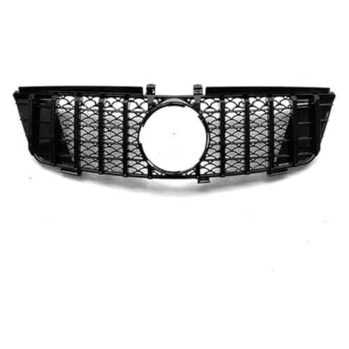Grille de pare-choc Benz ML W164 en mesh noir pour maximiser la protection du radiateur