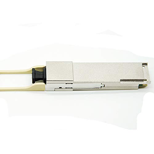 Image of QSFPTEK 40G QSFP+ Module MTP /MPO Multi-Mode Transceiver 40GBASE-SR4 for Dell (DE) Networking 430-4593 /407-BBOI (850nm, 150m, with DDM)