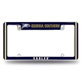 Rico Industries NCAA Georgia Southern Eagles Alternate 12" x 6" Chrome All Over Automotive License Plate Frame for Car/Truck/SUV
