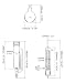 Imagen de QWORK Kit extractor Soxhlet de 1000 ml con botella de extracción de vidrio de borosilicato alto