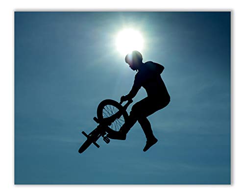 Summit Designs Bmx Bicycle Wall Art Decor Prints - Set Of 3 (8X10) Inch Poster Photos - Bike - Extreme Sports - Bedroom Gift Idea #TOP7