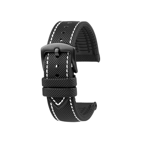 Bracelet de montre en fluororube de plongée 23mm pour explorer le quotidien