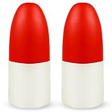 SILANON Crab Trap Floats Buoy, Crab Pot Buoy Shrimp Trap Float Kayak Stabilizer Fishing Marker Buoys 5x11 6x14 7x14 inch Red/White