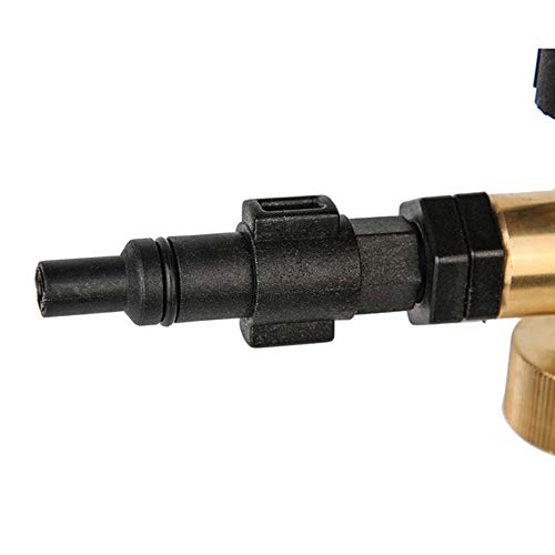 MJJC Snow Foam Lance for Lavor Parkside Foreman Sterwins Hitachi Sorokin Copokin Hammer Elitech Champion Foam Cannon (Black)