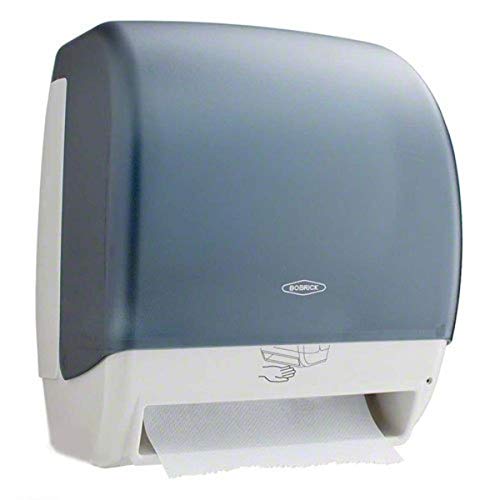 Bobrick 72974 Plastic Universal Surface Mounted Roll Towel Dispenser, 12-3/8" Width x 15-1/4" Height x 9-1/2" Depth #1