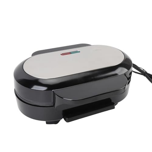 Electric Egg Burger, Touch Handle Non Stick Grill Pan for Frying Eggs Burgers Pancakes or Steaks Aluminum ABS Material (110V US Plug)