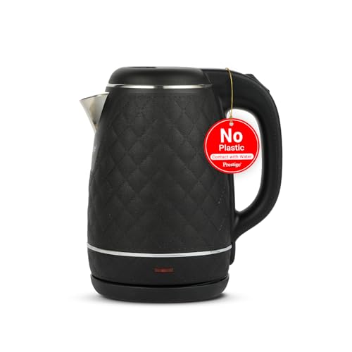Prestige 1.5 Litre Electric Kettle with Designer Cool Touch Exter...