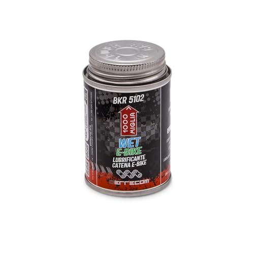 Errecom 1000 Miglia BKR 5102 E-BIKE WET Lube Bike Chain for Electric Bikes, 120 ml, Wet and Muddy Weather Conditions - Image 2