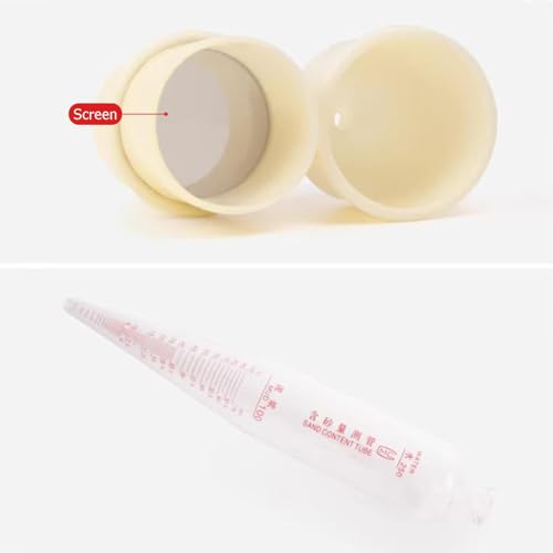 Kit de prueba de lodos con hidrómetro y medidor de contenido de arena para laboratorio móvil 4