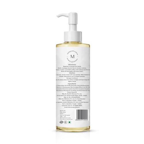 Image of Miduty Deep Pore Cleansing Oil Non Comedogenic | Gentle Cleanser For All Skin Type - Unclogs Pores | Double Cleansing for Waterproof Makeup, Sunscreen & Dirt - 200ml