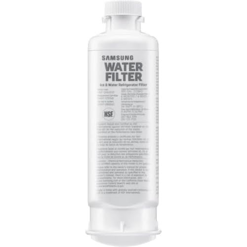 Samsung HAF-QIN/EXP Genuine Refrigerator Water Filter, Reduces 99% of Harmful Contaminants for Clean, Clear Drinking Water, 6-Month Life, Easy Install, Pack of 1