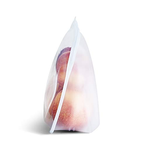 Stasher Stand-Up Mid Clear Bag | Reusable Silicone Food Storage - Image 2