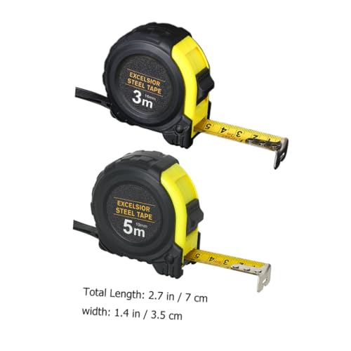 Cinta Métrica Dual 5m con Escalas Métrica e Imperial 2 Pzs miniatura 2