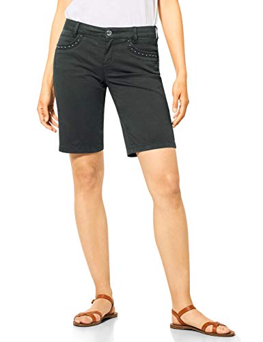 Street One Yulius Bermudas, Comfort Green, W34 para Mujer