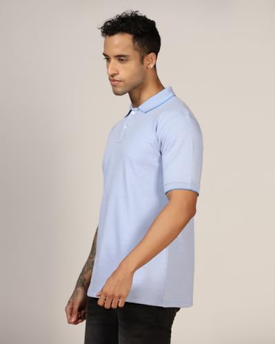 Image of Leriya Fashion T Shirt for Men || Men T-Shirt || Men Polo T-Shirt || Men Plain T-Shirt || V-Neck Collar Tshirt