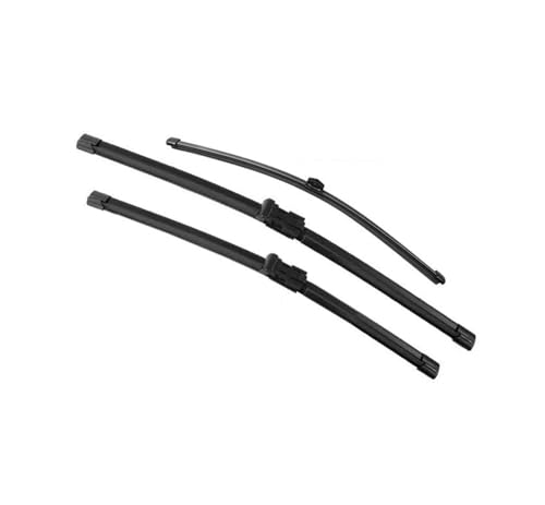 Balais d'essuie-glace voiture pour A1 8X 2010-2018 pack avant et arrière 3 pièces