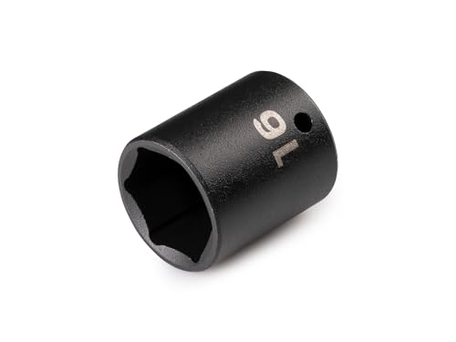 Image of TEKTON 1 /4 Inch Drive x 16 mm Shallow 6-Point Impact Socket | SID02116