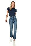 Trendyol Frau Hoher Bund Skinny Fit Slim Fit Jeans