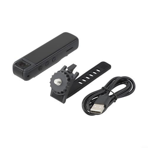 Besshepplo Cámara corporal CS05 1080P con lente giratoria de 180 ° Batería incorporada 1000 mAh Interfaz tipo C para seguridad de las fuerzas del orden y trabajo de campo