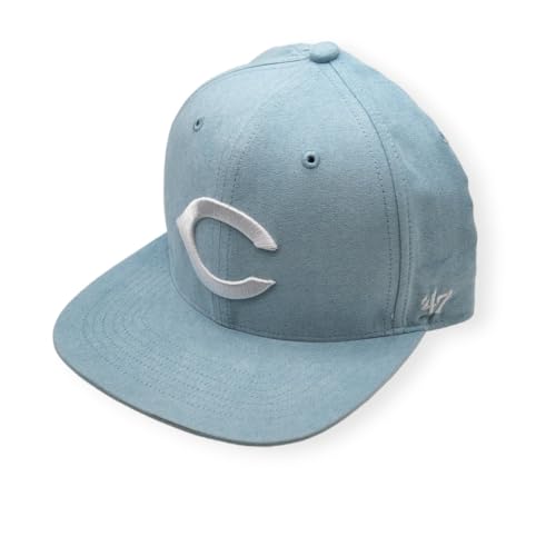 Gorra Trucker Ajustable Cincinnati Reds Azul Claro miniatura 2