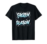 Declaración de la temporada Cool Frozen para adultos y niños Camiseta