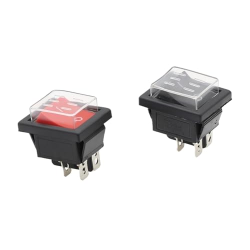 Interruptor KCD4 de 4 pines 250V CA para solucionar fallos de encendido en maquinaria 6