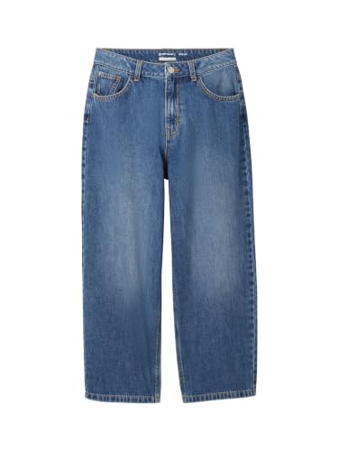 TOM TAILOR Jungen 1041052 Old Kinder Baggy Fit Jeans, 10110 - Blue Denim, 170 EU – Ansicht 6