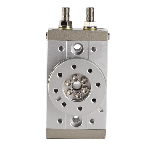 Cilindro Neumático Rotativo MSQB30A, Actuador Pendular de Doble Acción con Engranaje de Cremallera, Cilindro de Aire Oscilante de Acero Aleado con Anillo Magnético, Diámetro de 30m