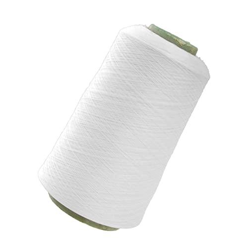 Veemoon Polyester Thread 150d White Sewing Machine Thread Cord for Quilting Upholstery