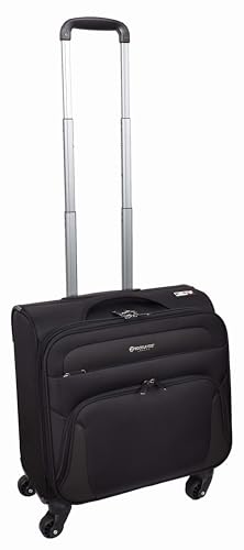 Valise cabine HLG608, étui pilote noir d'une élégance intemporelle