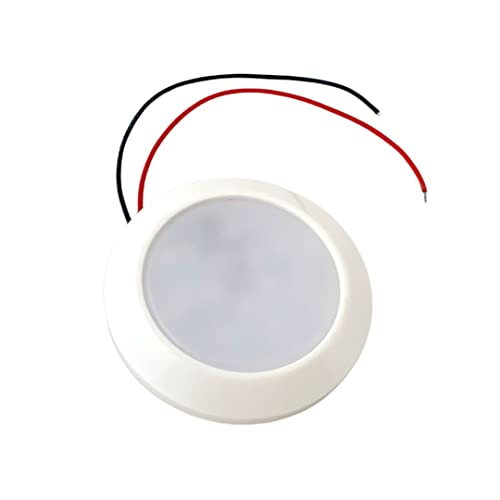 Marvix 4 x LED 12V 24V Spot Lights White Surface Mounted Downlights Dimmable IP66 Waterproof Caravan, Motorhome, Campervan - Image 4