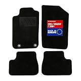 DBS - Tapis de Voiture sur Mesure - Adapté à Votre Peugeot 206 / 206SW / 206+ (09/1998-12/2014) -...