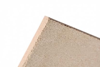 Foto di Vermiculite Piastra di Protezione Antincendio 800x600x25mm Schamotte-Ersatz