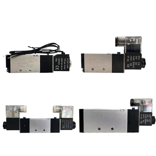Électrovanne pneumatique 4V310-06 DC12V pour automatisme d'atelier mécanique - 4