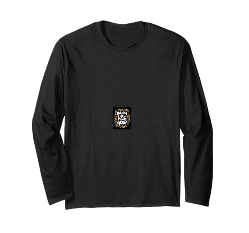 Helfen, dass kleine Köpfe wachsen Geschenkdesign - Kleine Köpfe zum Wachsen bringen Langarmshirt