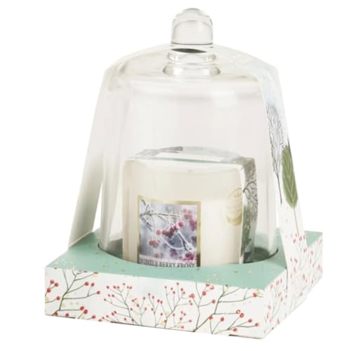 Bougie et cloche Heart and Home Baies d Hiver pour vos soirées cocooning au coin du feu