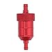 Price comparison product image WOOSTAR 6mm CNC Motorcycle Fuel Filter Replacement for CRF XR KLX KX Pit Bike Dirt bike ATV Go Kart Red