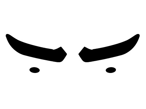 Rvinyl Headlight Tint Covers Compatible with Honda Civic 2006-2011 (Coupe) - Installation Kit