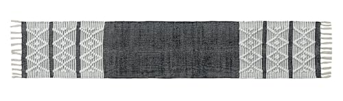 Image of Premium Boho Cotton Table Runner for 4 6 Seater Dining Table |Center Table |Coffee Table|Dining Table|Eating Area|Table Decor(14*72 INCHES)|Black D| SZPR 047
