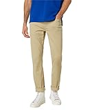 U.S. POLO ASSN. Slim Straight Stretch Five-Pocket Pants - Pants for Men - Quarter Top Pocket - Slim Fit Oxford Tan 36 30
