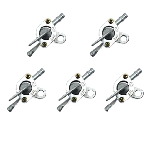 Grifo de gasolina universal 55mm inline con pasos de 6mm 5