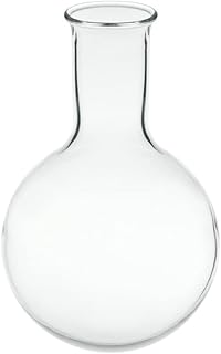 Chemglass CG-618-10HW Series CG-618 Round Bottom Glassblower Flask, Heavy Wall, Blank, 1000 mL Capacity