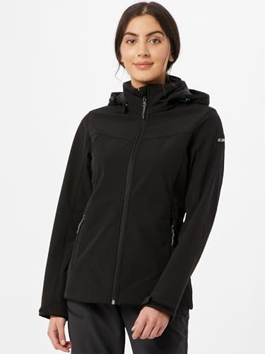 Icepeak Softshell-jacke für damen BRENHAM, schwarz, 40
